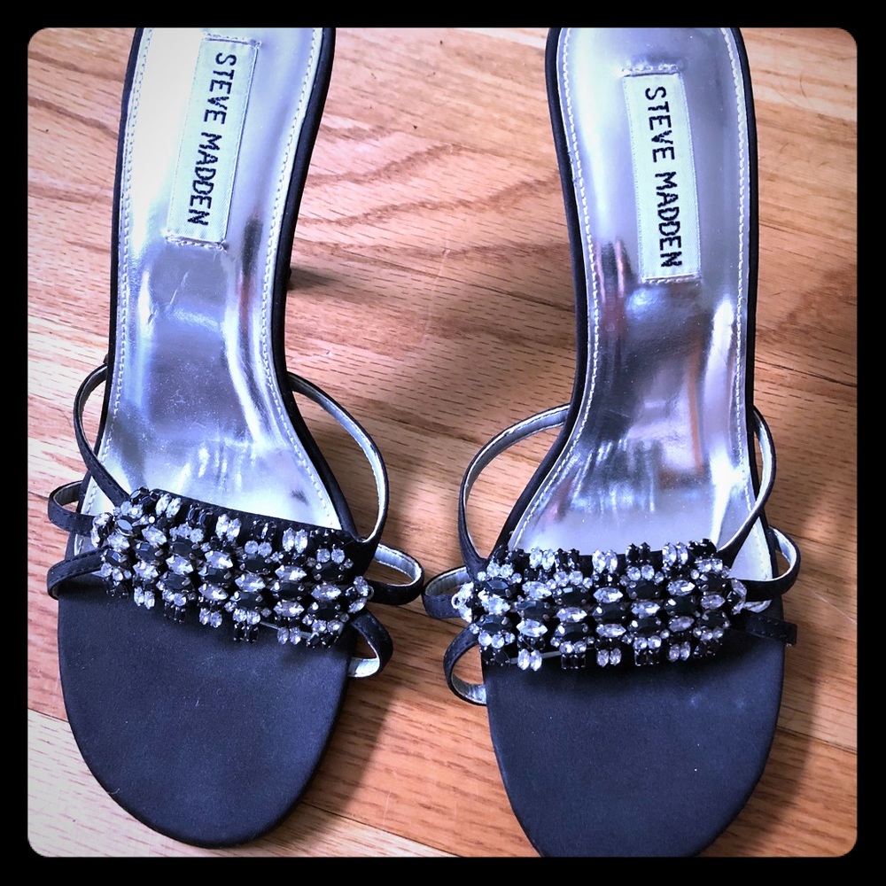 Steve Madden sparkling heels